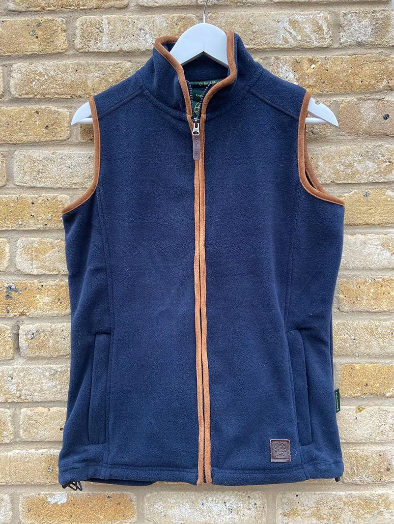 navy ladies gilet