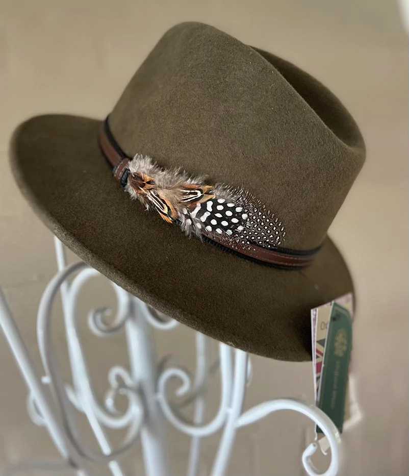Classic Fedora in brown