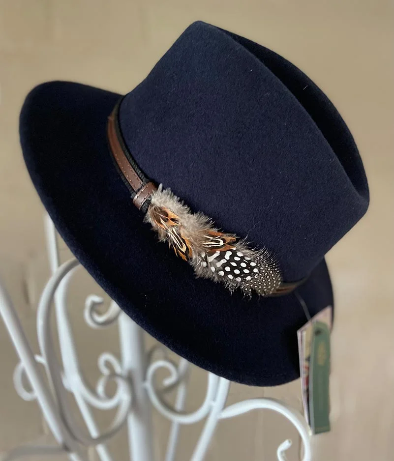 Classic Fedora in navy