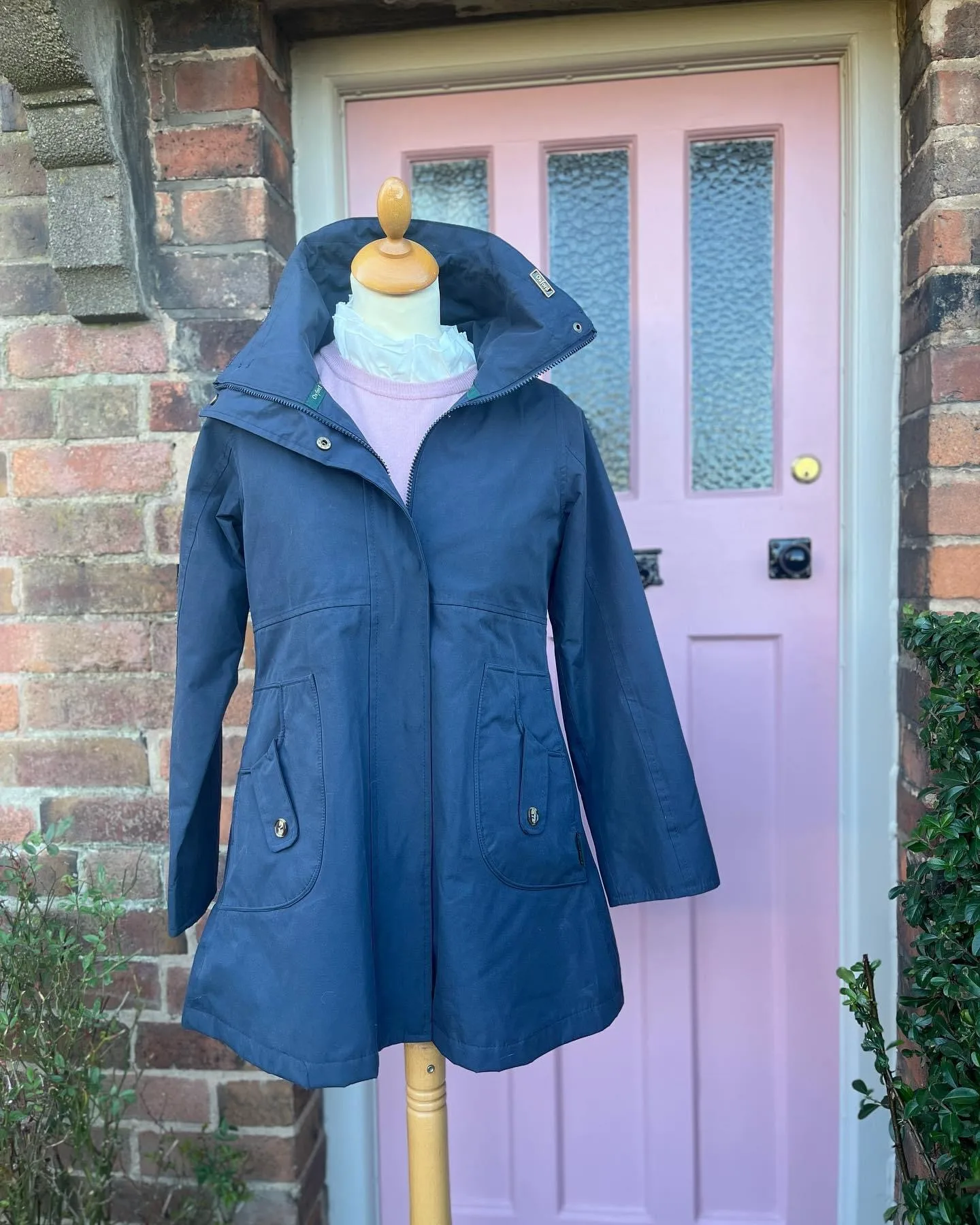 Navy New England Coat (front)